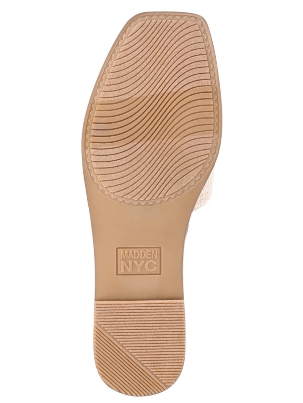 Madden NYC H-Band Style Sandal Slides In 'Raffia', Sz 10, NWOT - Picture 6 of 13